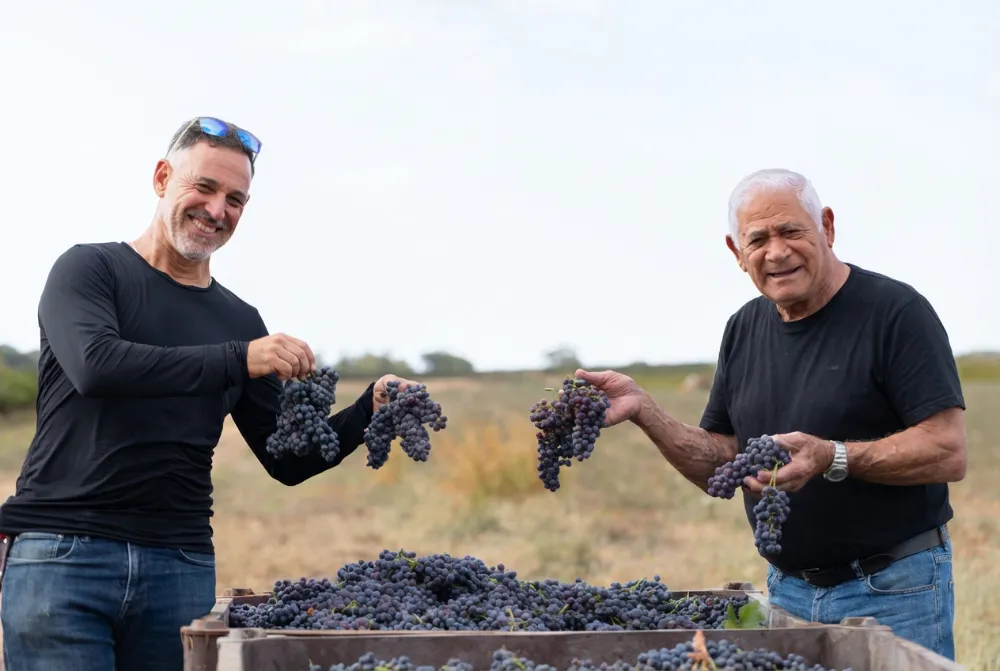 אברהם ושי שלו — שני דורות של כורמים